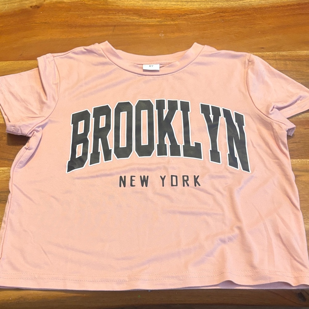 Amazon Kids Pink Brooklyn Tee